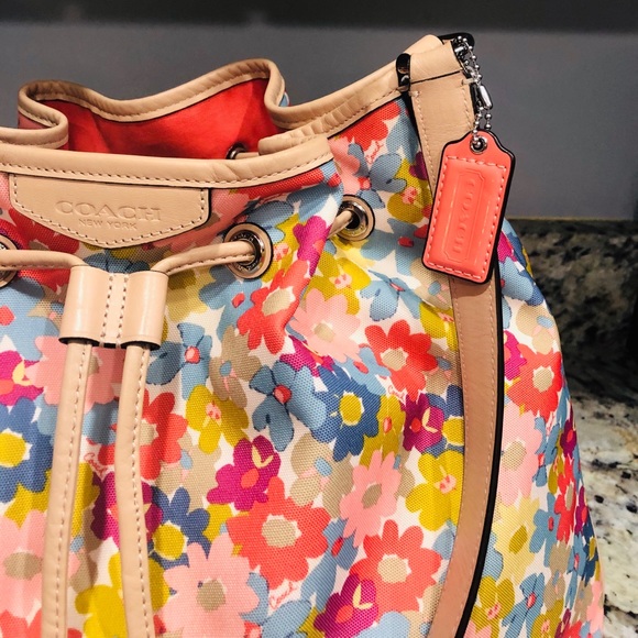 🔥SALE COACH Hadley Floral Shoulder Bag - Picture 2 of 8